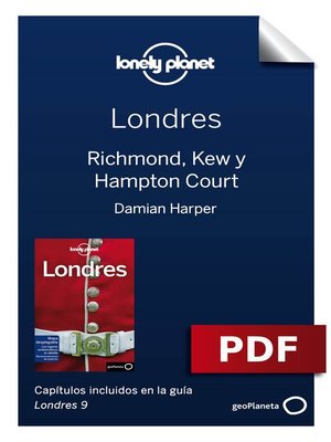 cover image of Londres 9_11. Richmond, Kew y Hampton Court